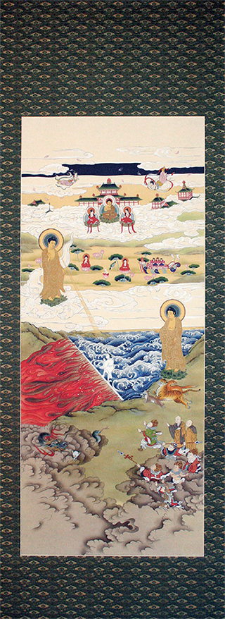二河白道図